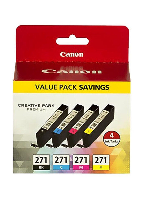 

Canon 271 Multicolour LED Ink Tank, 4 Pieces