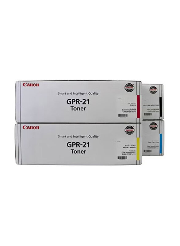 

Canon GPR-21 Multicolour OEM Toner Cartridge, 4 Pieces