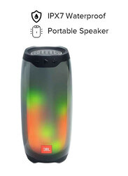 Jbl Pulse 4 Portable Bluetooth Speaker, Pulse 4_Black, Black