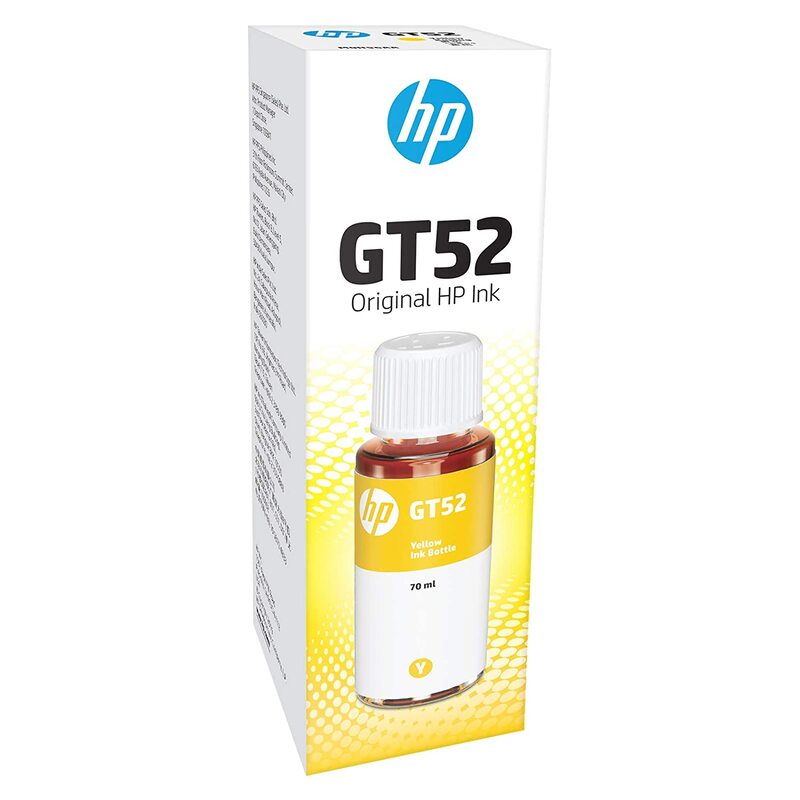 HP GT52 Ink Bottle 70 ml Yellow