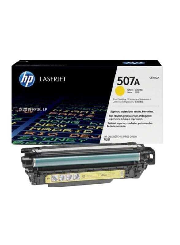 

HP 507A Yellow LaserJet Ink Toner Cartridge