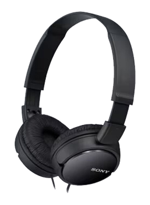 

Sony MDR-ZX110 Wired On-Ear Headphones with Mic Black