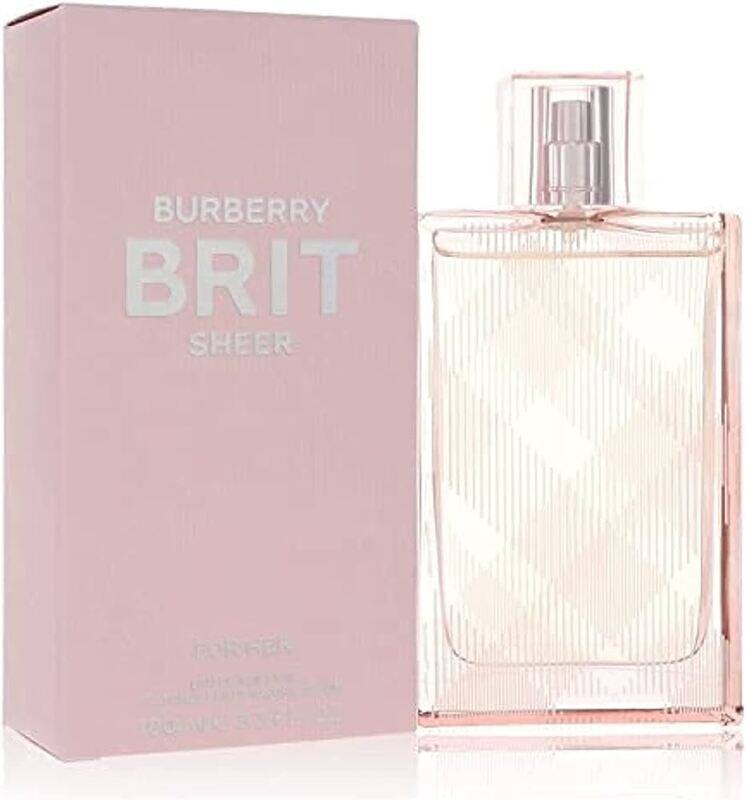 

Burberry Brit Sheer For Her (W) EDT Perfume 100 Ml Es