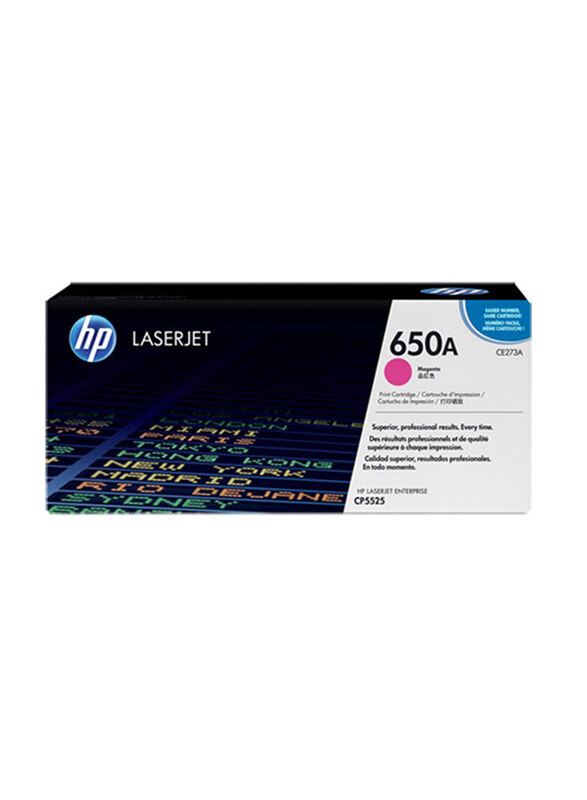 

HP 650A Magenta LaserJet Toner Cartridge