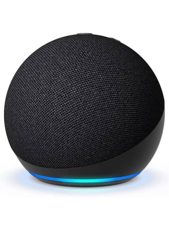 

Echo Spot Echo Dot 5th Genenration smart bluetooth speaker with vibrant sound and Alexa Use your voice to control smart home devices Black
