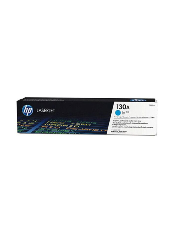 

HP 130A Cyan Ink LaserJet Toner Cartridge