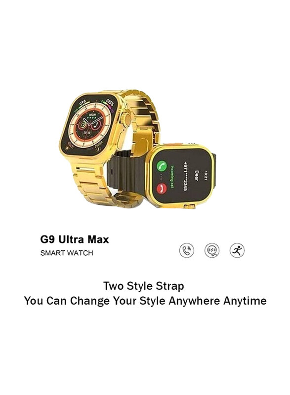 

Generic G9 Ultra Max Smartwatch, Gold
