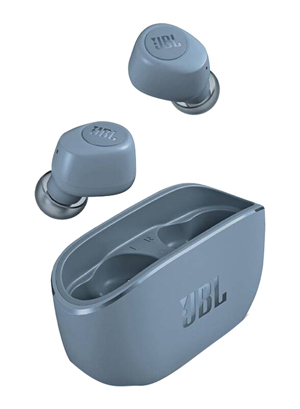 

JBL Wave 100TWS Wireless In-Ear Noise Cancelling Headset with Charger Case, Blue