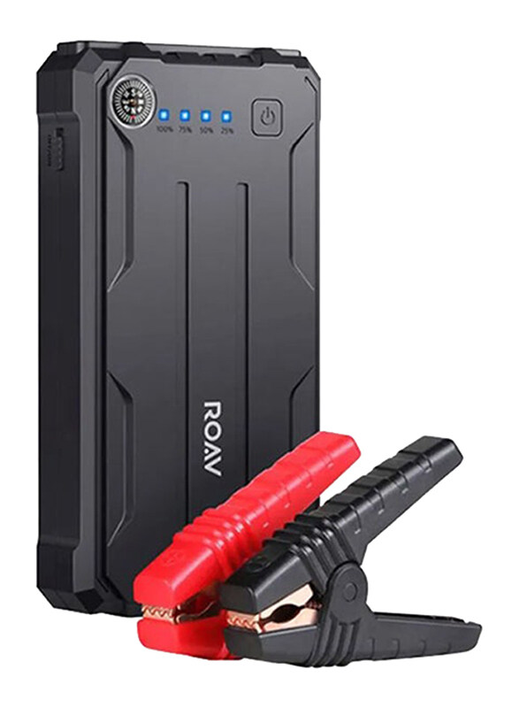 

Anker Roav Pro Jump Starter Power Bank, R3120012, Black/Red