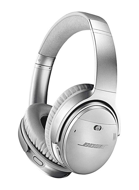 

Bose QuietComfort 35 II Wireless Over-Ear Noise-Cancelling Headphones, Silver