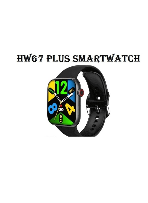HW67 Plus New SmartWatch 49 mm Black
