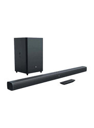 Jbl 2.1 Channel Soundbar Wireless Bluetooth Speaker, Bar21Blk, Black