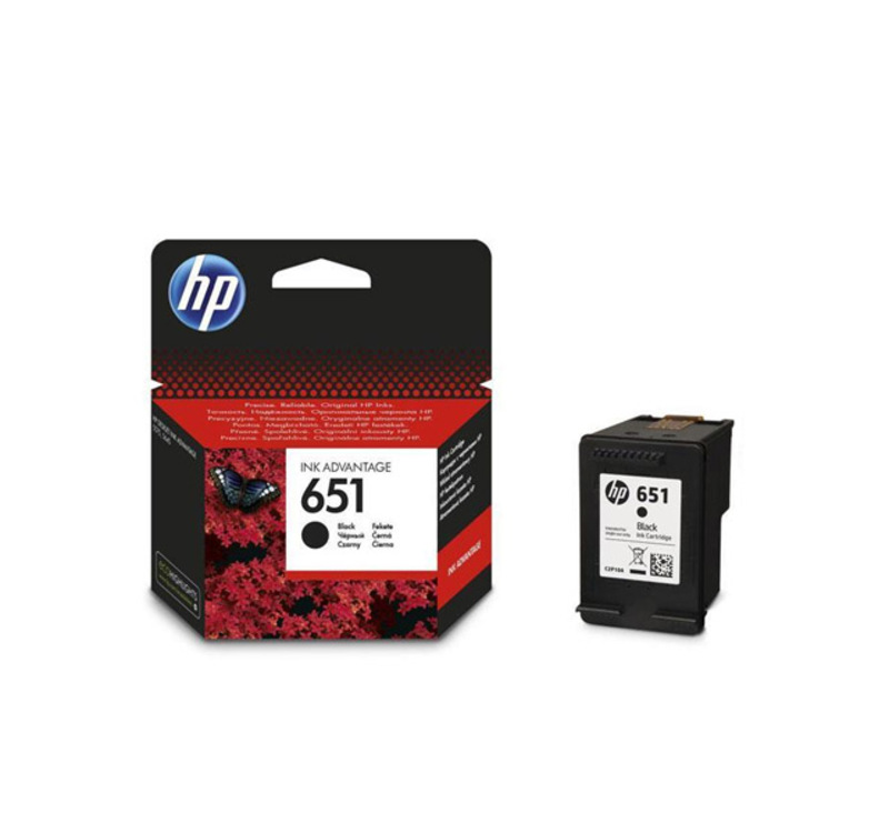 HP 651 Original Ink Cartridge C2P10AE Black