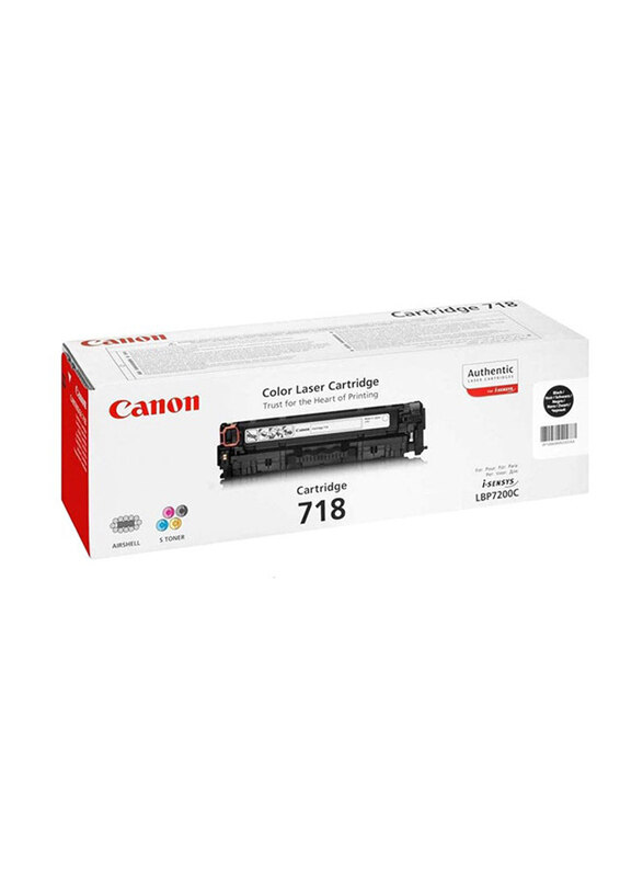 

Canon 718 Black Laser Ink Cartridge