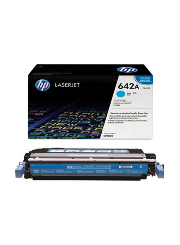 

HP 642A Cyan LaserJet Toner Cartridge