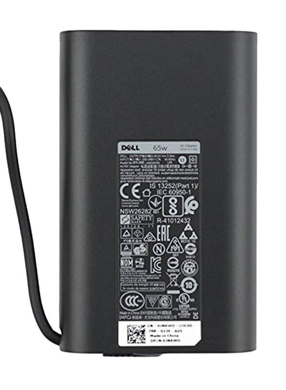 

Universal Dell Notebook Charger Adapter, Black