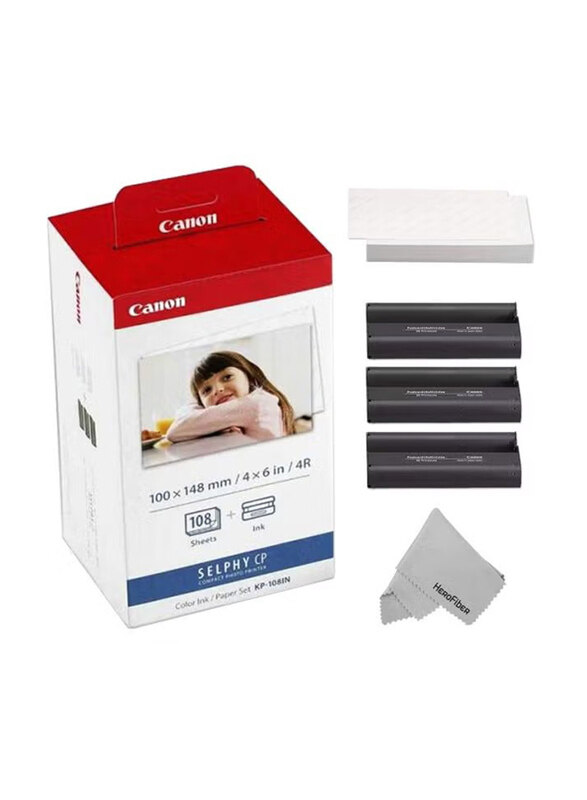 

Canon Black Colour Ink & Paper Set