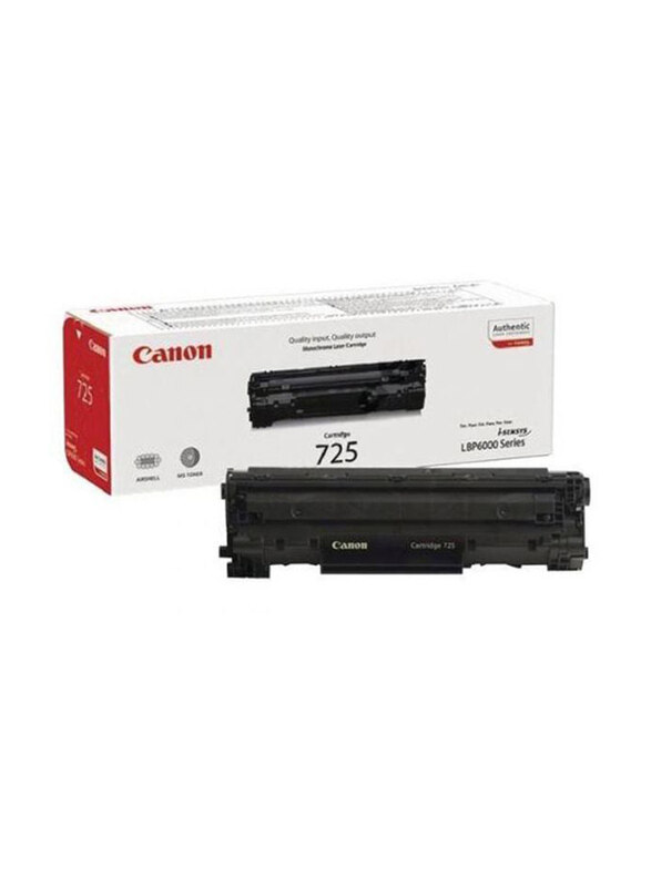 

Canon 725 Black Toner Cartridge