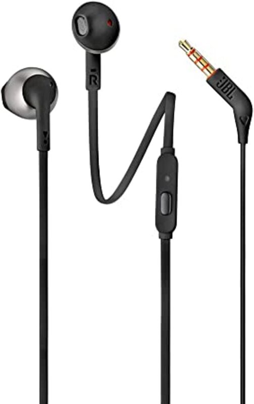 Tune 205 Wired In-Ear Headphones Black