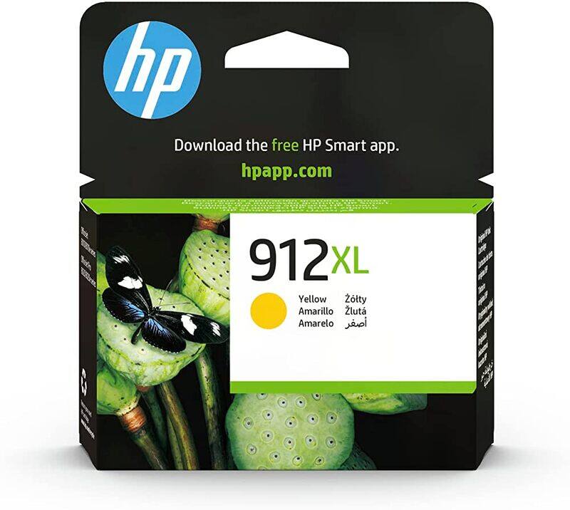 

HP 912XL High Yield Original Ink Cartridge 3YL83AE Yellow