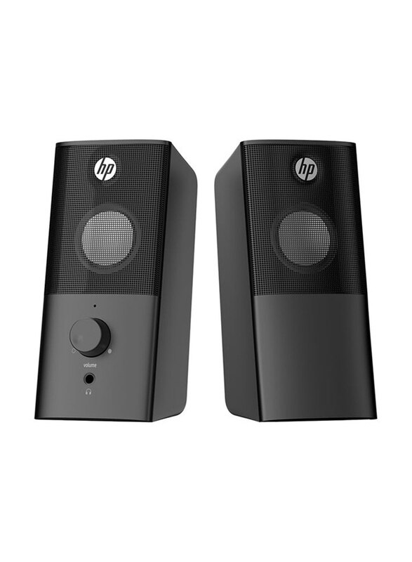 

Hp Multimedia Wired Speaker, 2-Piece, HP DHE 2101, Black