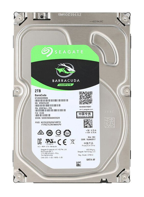 

Seagate 2TB SATA Internal Hard Disk Drive, Silver