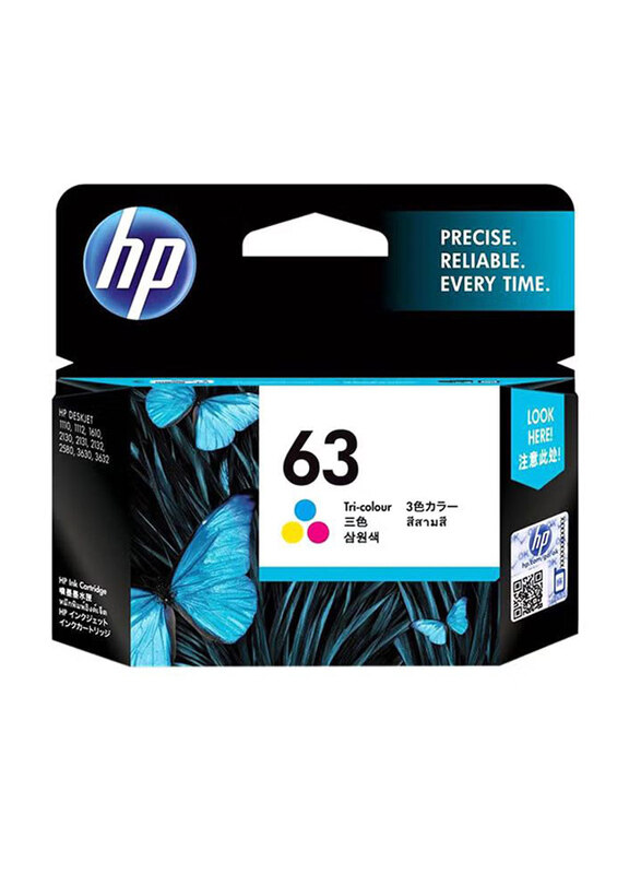 

HP 63 Tri-Color Ink Jet Printer Toner Cartridge