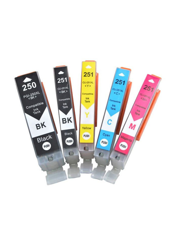 

Canon Multicolour Ink Cartridges, 5 Pieces