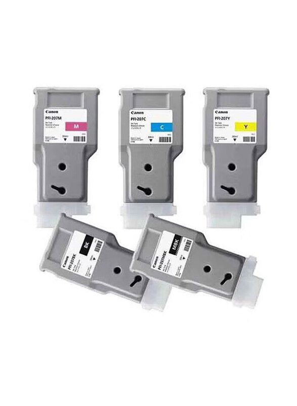 

Canon 1 Black, 3 Tri Colour Ink Cartridge Set, 5-Piece