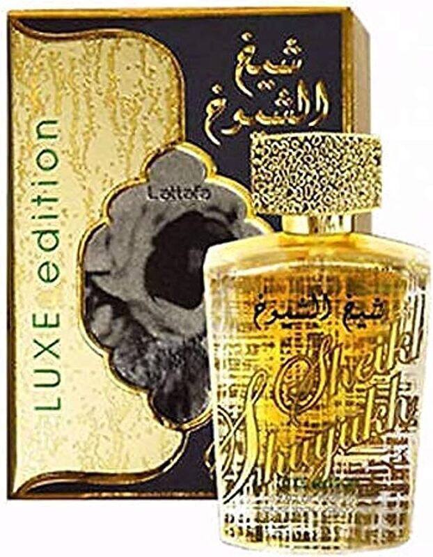 

Lattafa Sheikh Al Shuyukh Luxe Edition (U) EDP Perfume 100 Ml Ae