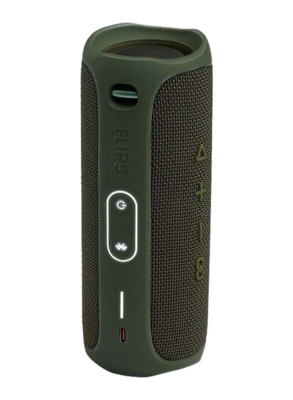 Jbl Flip 5 Portable Waterproof Speaker, JBLFLIP5GREN, Green