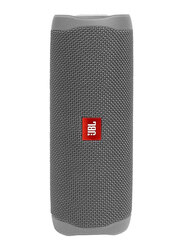 Jbl Flip 5 Portable Waterproof Speaker, FLIP5-GY, Grey