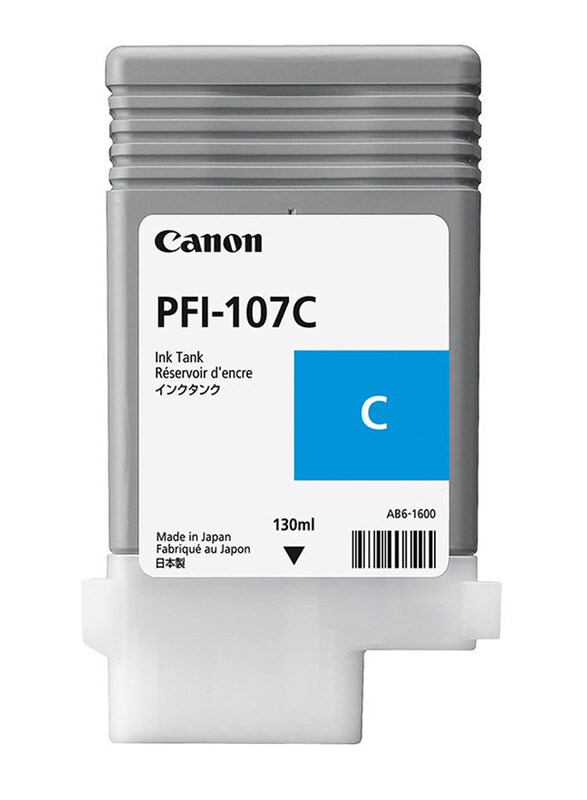 

Canon PFI107 Cyan High Yield Ink Cartridge