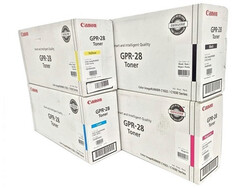 Canon 4-Piece GPR-28 Toner Cartridge Set Multicolour