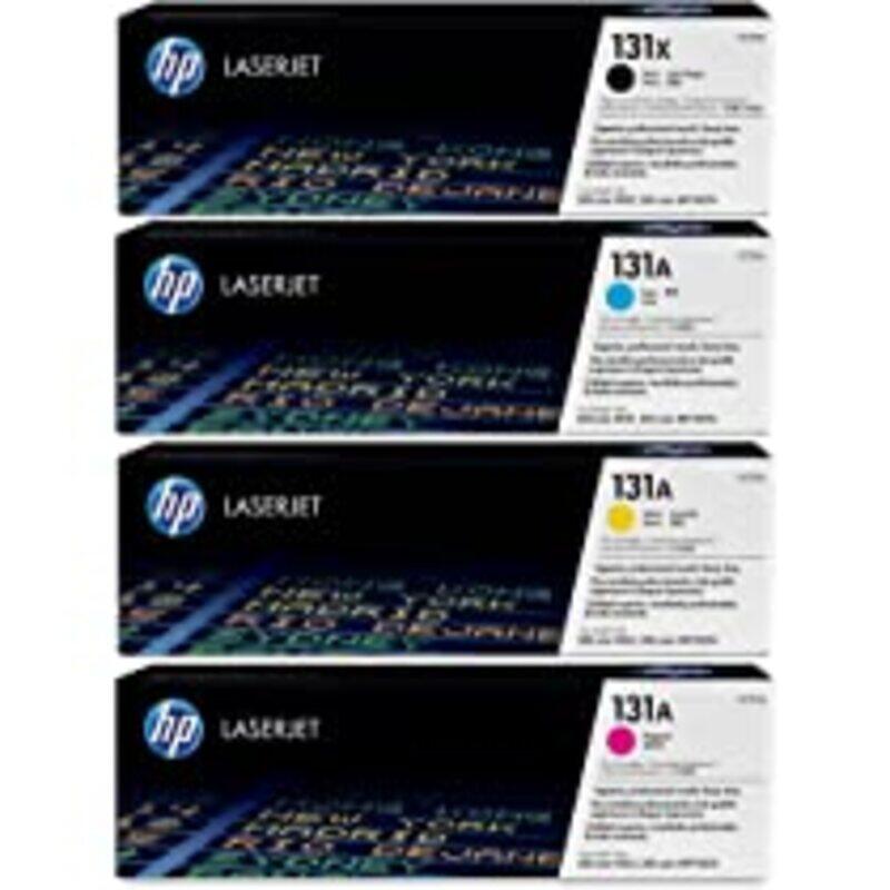 

HP 131A Pack of 4 Ink Toner Cartridge Set Multicolour
