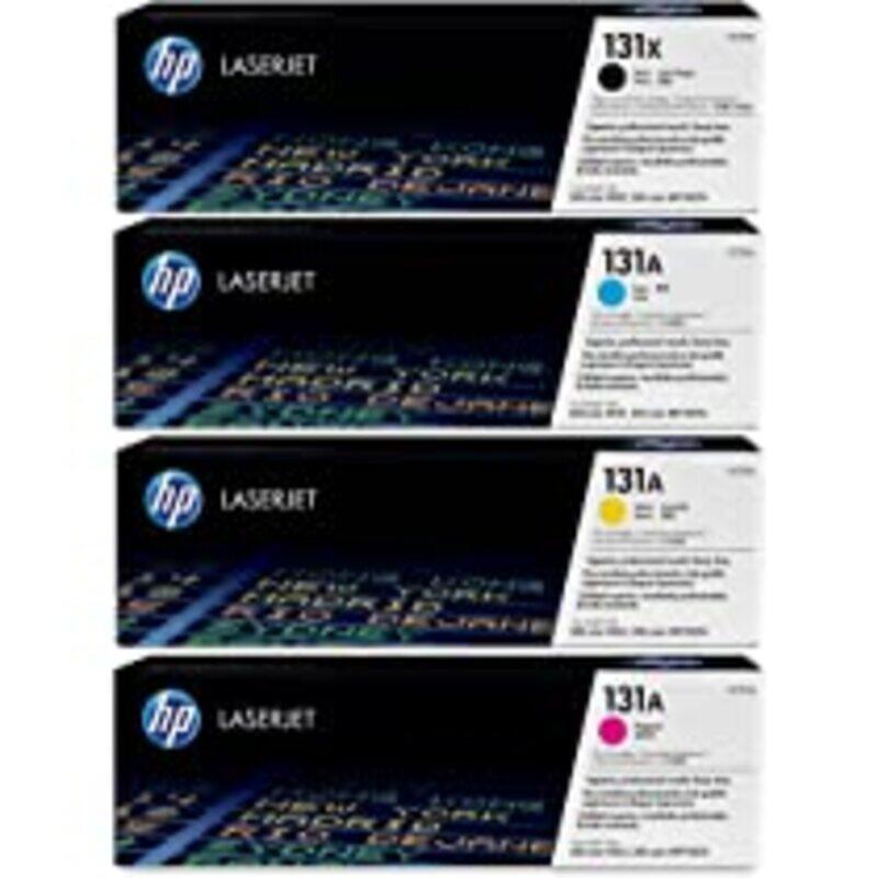 HP 131A Pack of 4 Ink Toner Cartridge Set Multicolour