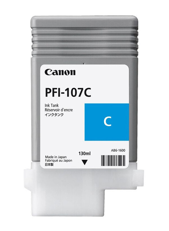 

Canon PFI-107C Cyan Large Format Printer Ink