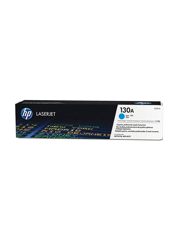 

HP 130A Cyan Ink LaserJet Toner Cartridge