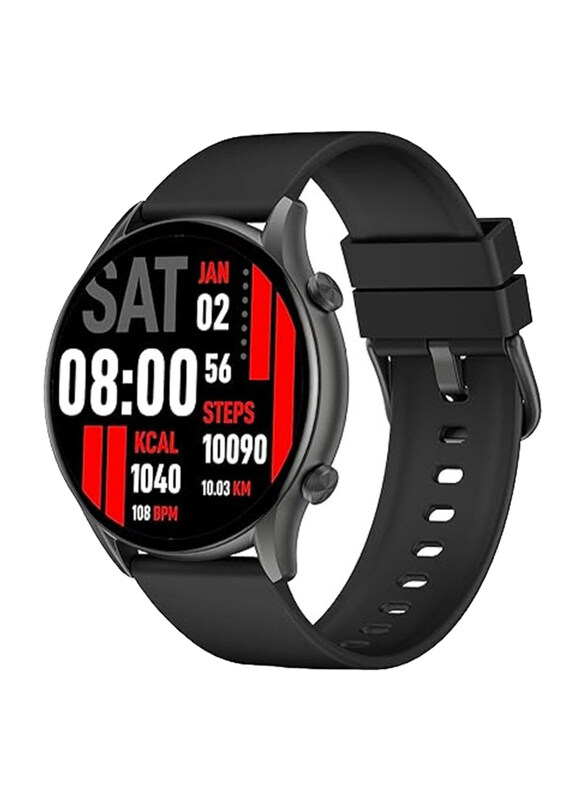 

Kieslect Calling Leather Smartwatch, Black