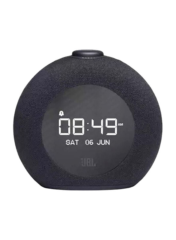 

Jbl Horizon 2 Bluetooth Alarm Clock Speaker With Fm Radio, JBLHORIZON2BLK, Black