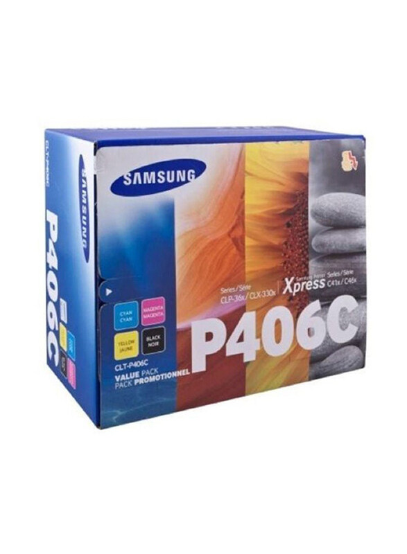 

Samsung Xpress CLT-406S Multicolour Standard Yield Toner