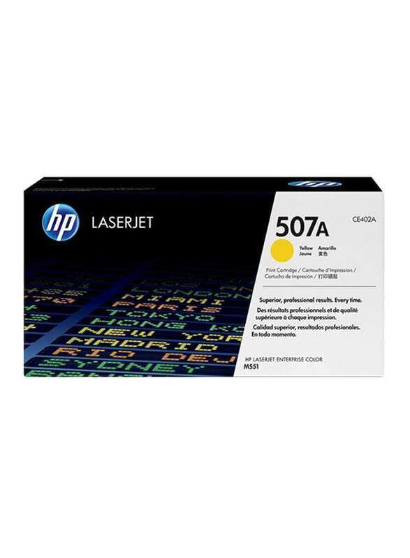 

HP 507A CE402A Yellow LaserJet Ink Toner Cartridge