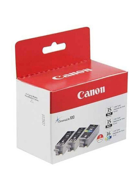 

Canon PGI-35 Chromalife 100 Black/Blue/Yellow Ink Cartridges