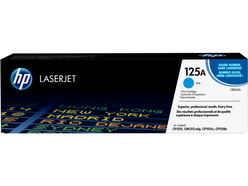 

HP 125A LaserJet Toner Cartridge Cyan