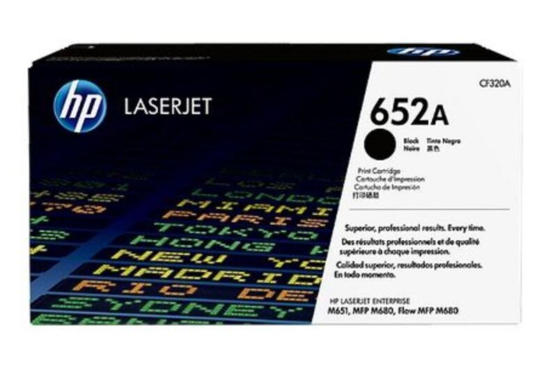 HP 652A Original LaserJet Toner Cartridge Black