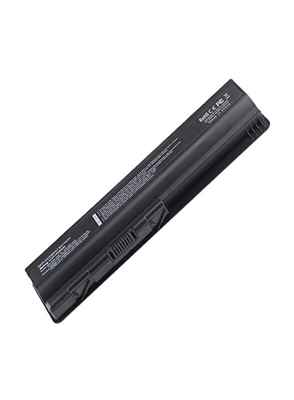 

5200.0 mAh Replacement Laptop Battery for HP Compaq Pavilion DV6-2066DX Notebook, Black