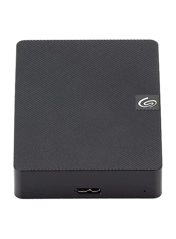 Seagate 5TB HDD Expansion External Portable Hard Drive with Rescue, USB 3.0, STKM5000400, Black