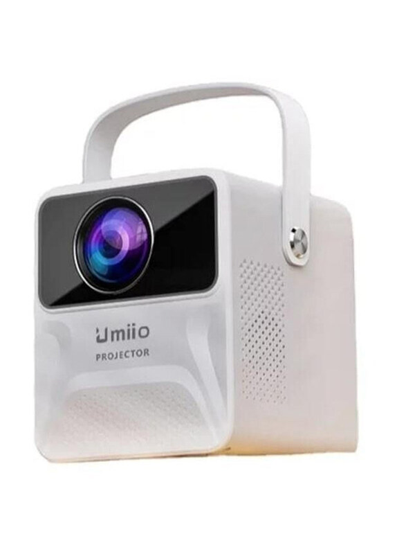 

Umiio Smart Full HD Android System & Wi-Fi Support Laser Projector, White
