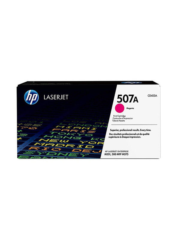 

HP 507A Magenta Laser Jet Toner Cartridge