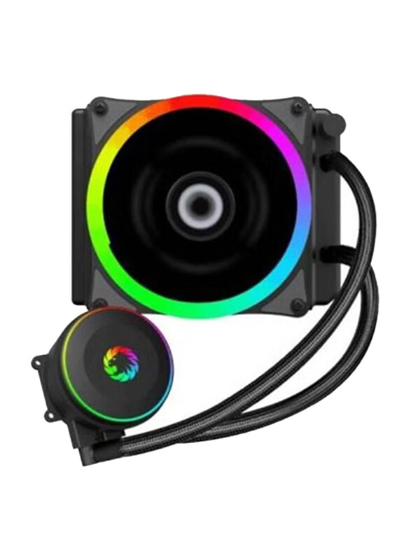 

Multiple Gamemax Iceberg 120 Rainbow Liquid Cooling, 20mm Fan for PC, Multicolour